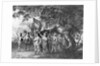 Crowning Ceremony for Henry VII at Bosworth Field by Anonymous