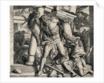 Samson Destroying Building by Anonymous