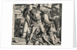 Samson Destroying Building by Anonymous