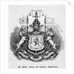 Coat-of-Arms of Scotland by Anonymous