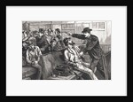 Illustration of Train Robbery in Progress by Anonymous