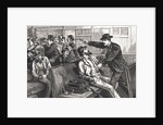 Illustration of Train Robbery in Progress by Corbis