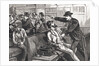 Illustration of Train Robbery in Progress by Corbis