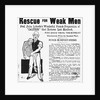 Advertisement for Product Which Helps Weak Men by Anonymous