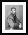 Illustration of Artist Michelangelo by Anonymous