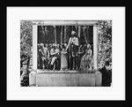 Close-Up:Lincoln/Douglas Debate Monument by Anonymous