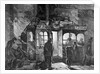 Engraving of a Coffee Shop on Cortlandt Street by Anonymous