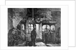 Engraving of a Coffee Shop on Cortlandt Street by Anonymous