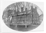 Exterior of Early Massachusetts Hall at Harvard University by Anonymous