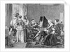 A Family Participating in the Singing of a Madrigal by Anonymous