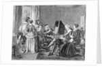 A Family Participating in the Singing of a Madrigal by Anonymous