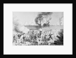 Soldiers Firing on Fort Sumter by Anonymous