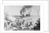 Soldiers Firing on Fort Sumter by Anonymous