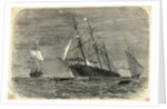 Sailors Abandoning Ship in Life Boats by Anonymous