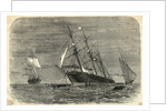 Sailors Abandoning Ship in Life Boats by Anonymous