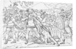 Battle Between Romans and Gauls by Anonymous