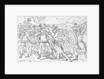 Battle Between Romans and Gauls by Anonymous