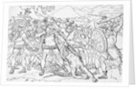 Battle Between Romans and Gauls by Anonymous