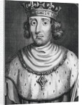 Portrait of King Edward I of England by Anonymous