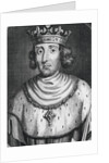 Portrait of King Edward I of England by Anonymous