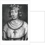Portrait of King Edward I of England by Anonymous