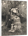 Woman on Swing by Anonymous