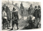 Samoset Visiting Plymouth Colony by Anonymous