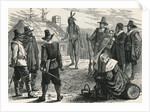 Samoset Visiting Plymouth Colony by Anonymous