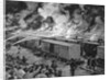 Burning of 600 Freight Cars on Panhandle by Anonymous