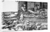 Plague Victim Dying by Anonymous