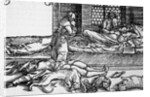 Plague Victim Dying by Anonymous