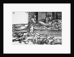 Plague Victim Dying by Anonymous