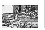 Plague Victim Dying by Anonymous