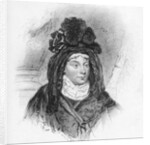 Queen Charlotte Sophia Wearing Elaborate Headdress by Anonymous