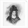 Queen Charlotte Sophia Wearing Elaborate Headdress by Anonymous