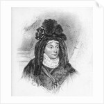 Queen Charlotte Sophia Wearing Elaborate Headdress by Anonymous