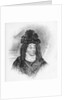 Queen Charlotte Sophia Wearing Elaborate Headdress by Anonymous