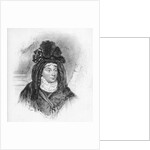 Queen Charlotte Sophia Wearing Elaborate Headdress by Anonymous