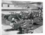 Men Racking Off Beer by Anonymous