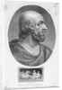 Profile Drawing of Greek Physician Hippocrates by Anonymous