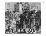 Print of Police Searching a Printing Press by Anonymous