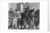 Print of Police Searching a Printing Press by Anonymous