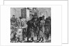 Print of Police Searching a Printing Press by Anonymous