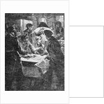 Conspiracy in Russia: A Nihilist Meeting Surprised Illustration by Anonymous