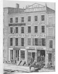 Illustration of The Peter Cooper Store in Burling Slip by Anonymous