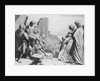 Print of the Crowd Choosing Between Barabbas and Jesus Christ by Anonymous