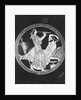 Greek Pottery with a Musician and a Reclining Man by Anonymous