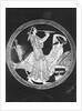 Greek Pottery with a Musician and a Reclining Man by Anonymous