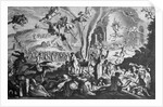 Engraving of a Witches' Sabbath by Anonymous