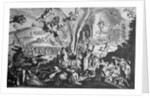 Engraving of a Witches' Sabbath by Anonymous